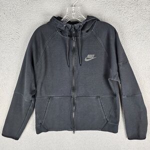 Nike Sportswear Tech Essentials Full Zip Hoodie Black Mens Medium DD5284 010